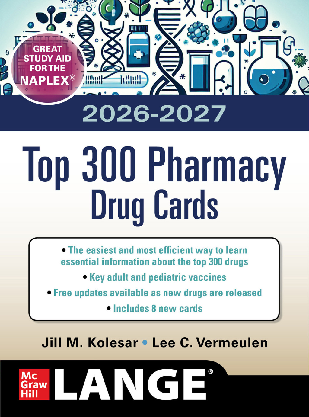 McGraw Hill's 2026-2027 Top 300 Pharmacy Drug Cards 8th Edition â€“ PDF/EPUB Version Downloadable