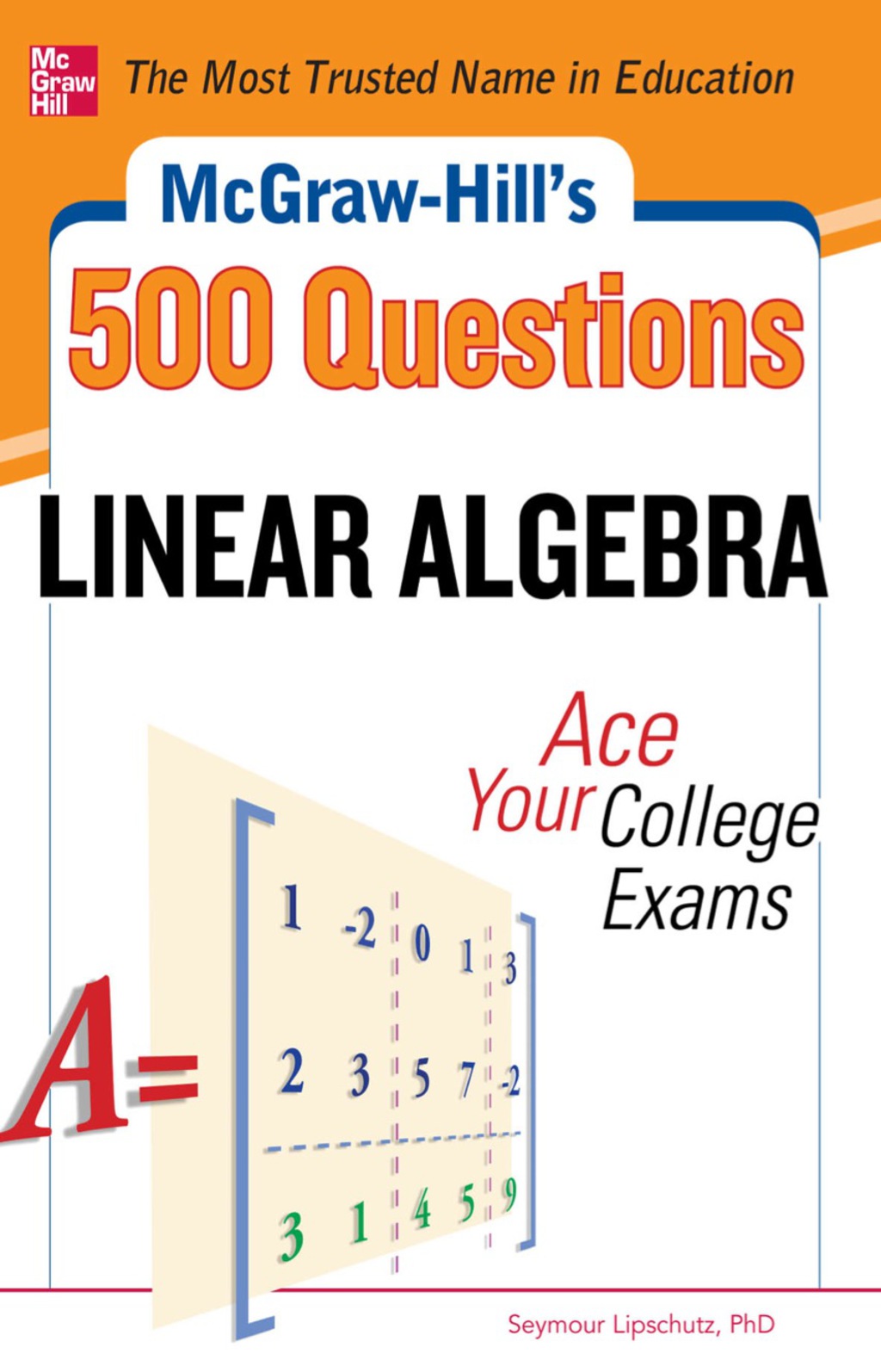 McGraw-Hill's 500 College Linear Algebra Questions to Know by Test Day 1st Edition - (PDF/EPUB Version)