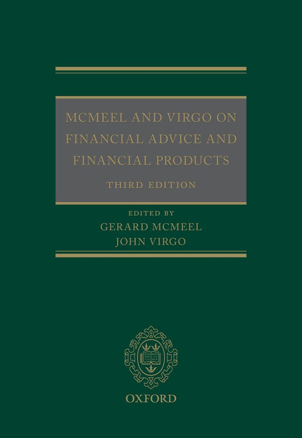 McMeel and Virgo On Financial Advice and Financial Products 3rd Edition â€“ PDF/EPUB Version Downloadable