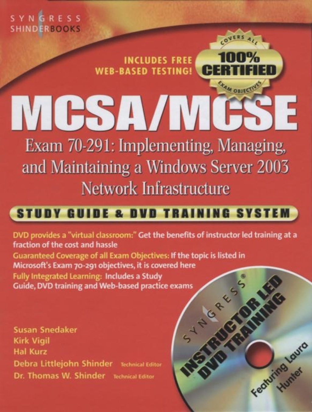 MCSA/MCSE Implementing, Managing, and Maintaining a Microsoft Windows Server 2003 Network Infrastructure (Exam 70-291): Study Guide and DVD Training System  â€“ PDF/EPUB Version Downloadable
