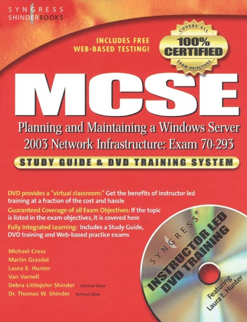 MCSE Planning and Maintaining a Microsoft Windows Server 2003 Network Infrastructure (Exam 70-293): Guide & DVD Training System  â€“ PDF/EPUB Version Downloadable