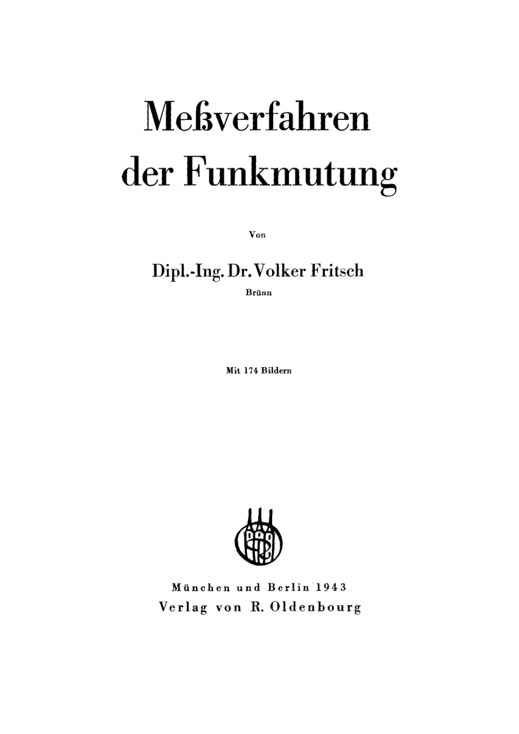 MeÃŸverfahren der Funkmutung 1st Edition â€“ PDF/EPUB Version Downloadable