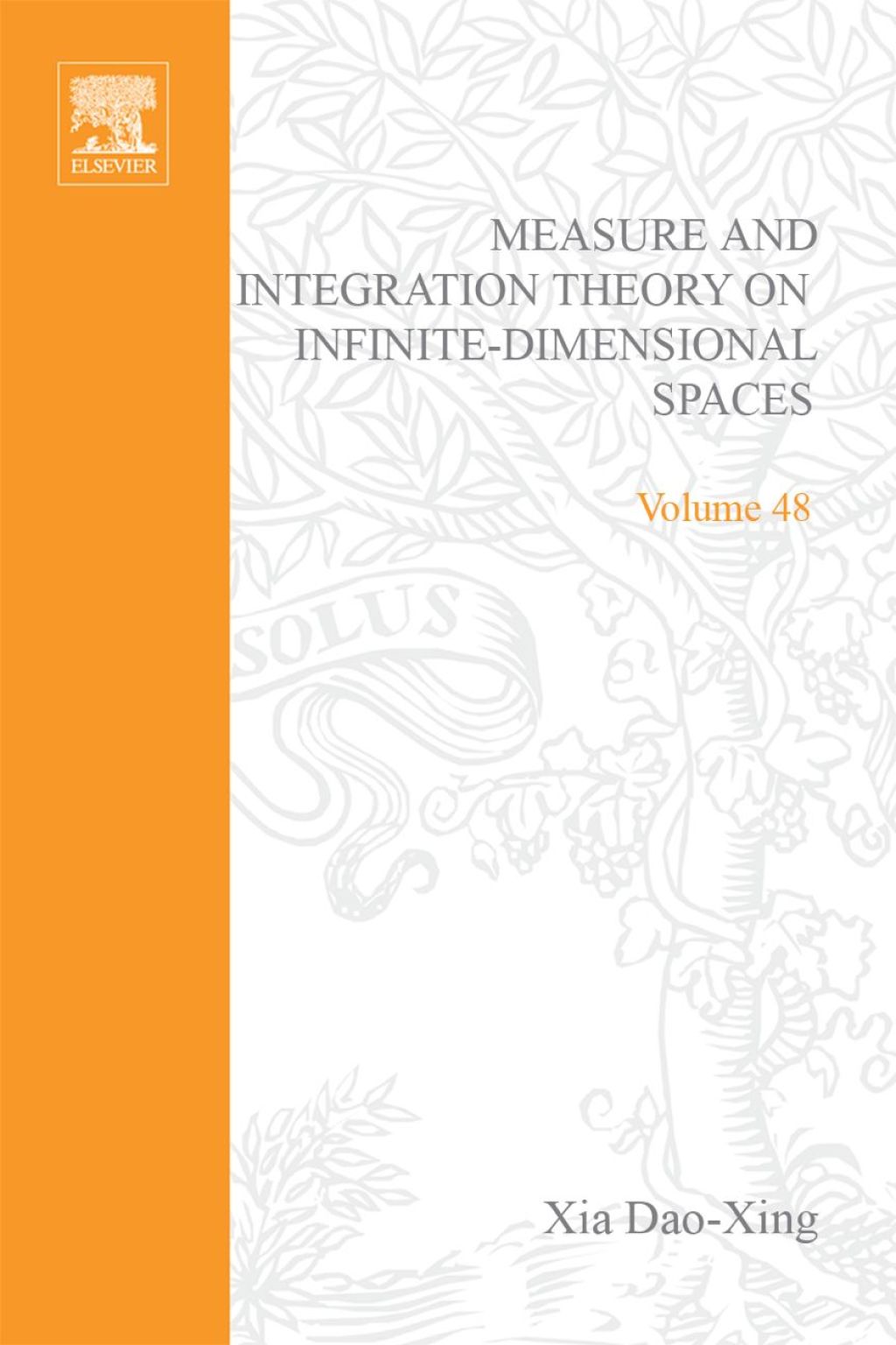 Measure and integration theory on infinite-dimensional spaces: Abstract harmonic analysis  â€“ PDF/EPUB Version Downloadable