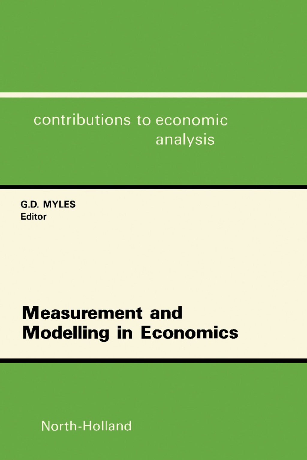 Measurement and Modelling in Economics  â€“ PDF/EPUB Version Downloadable
