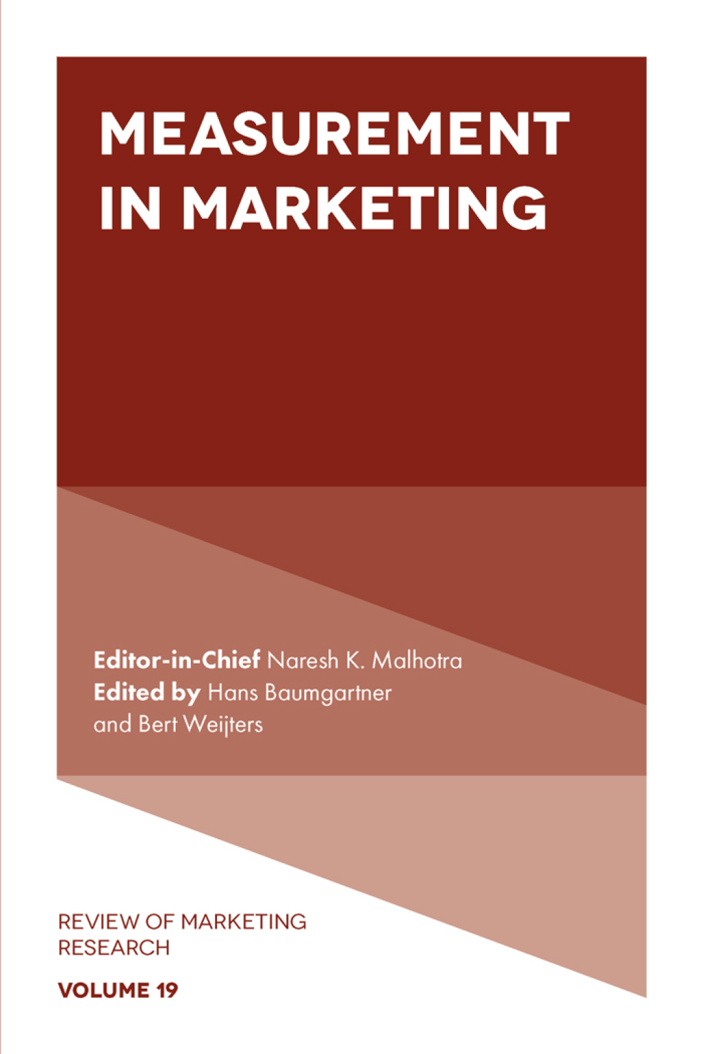Measurement in Marketing  â€“ PDF/EPUB Version Downloadable