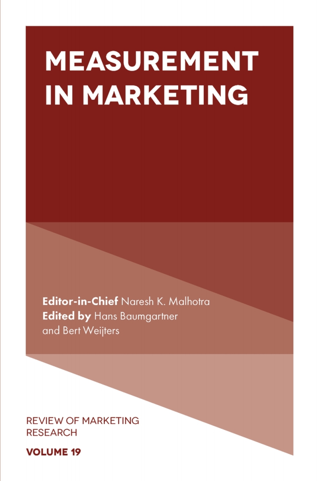 Measurement in Marketing  â€“ PDF/EPUB Version Downloadable