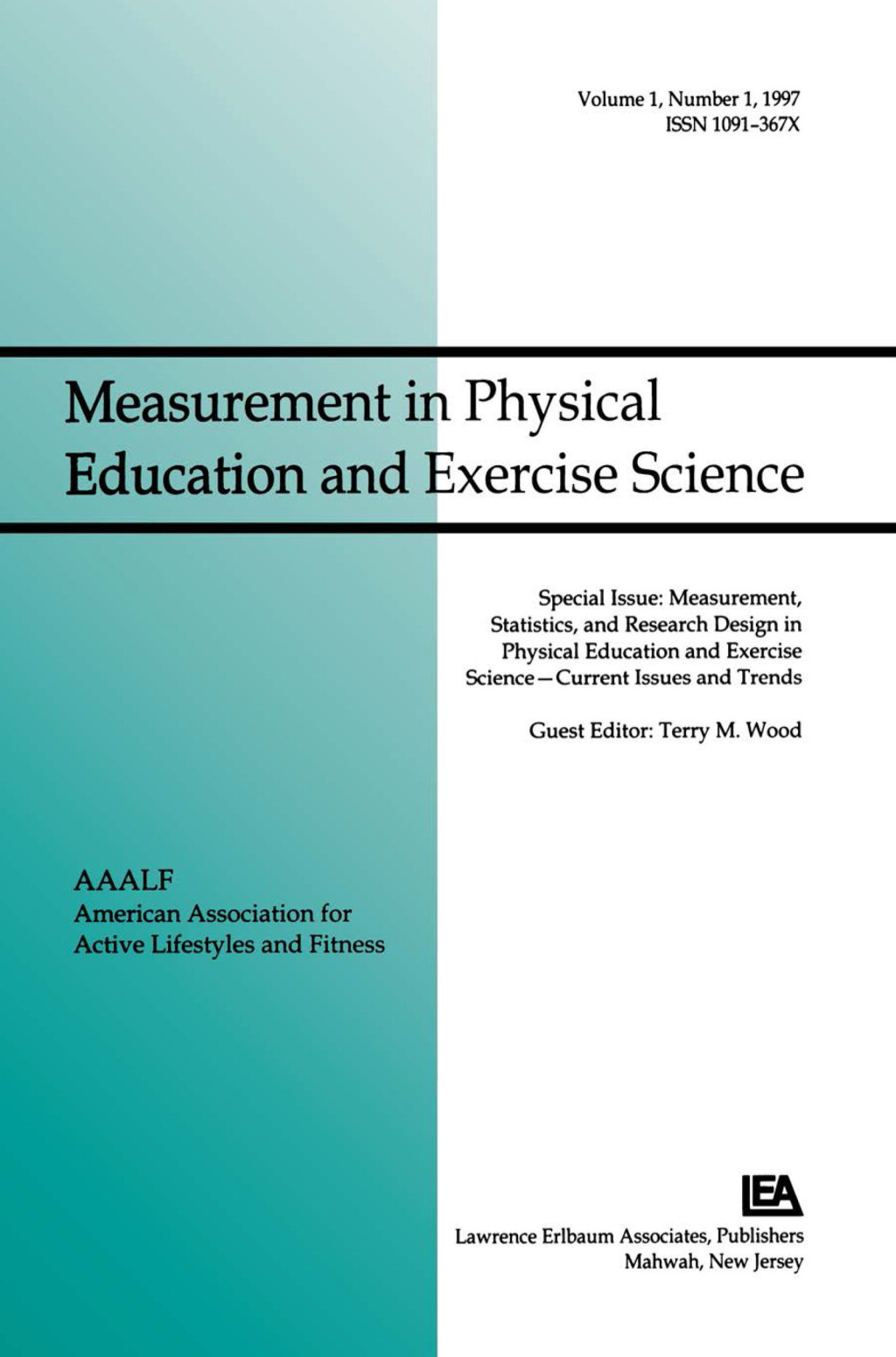 Measurement, Statistics, and Research Design in Physical Education and Exercise Science: Current Issues and Trends A Special Issue of Measurement in Physical Education and Exercise Science 1st Edition â€“ PDF/EPUB Version Downloadable