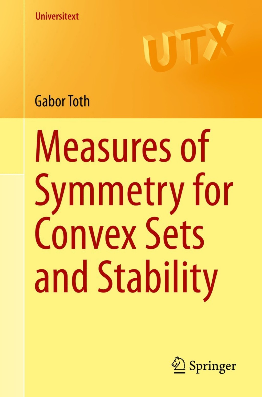Measures of Symmetry for Convex Sets and Stability  â€“ PDF/EPUB Version Downloadable