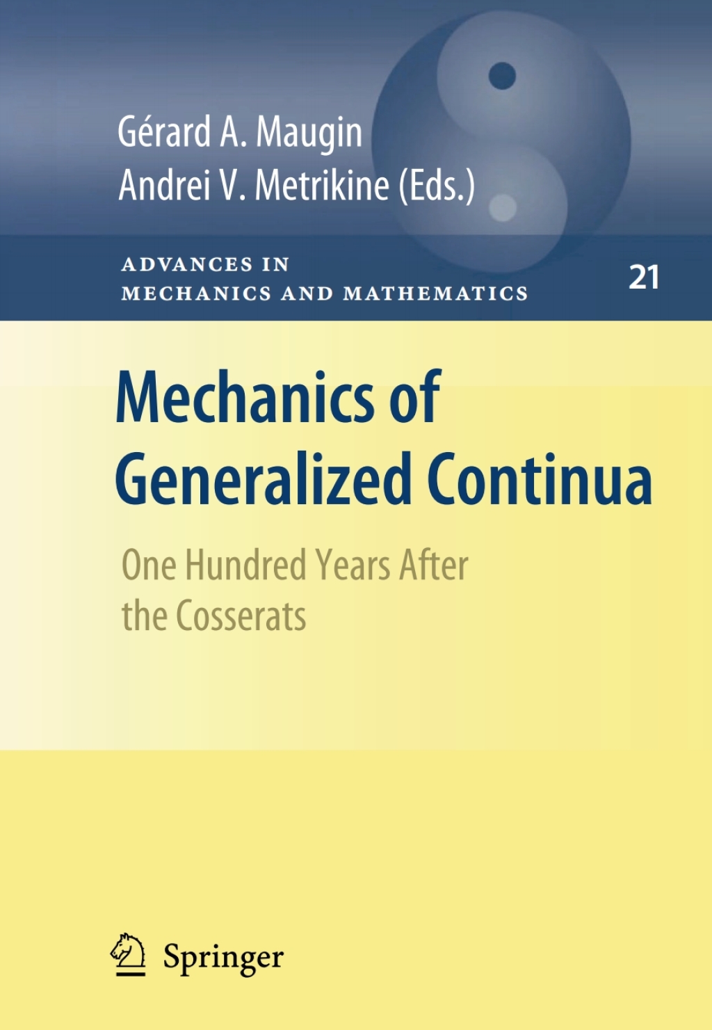 Mechanics of Generalized Continua One Hundred Years After the Cosserats 1st Edition â€“ PDF/EPUB Version Downloadable