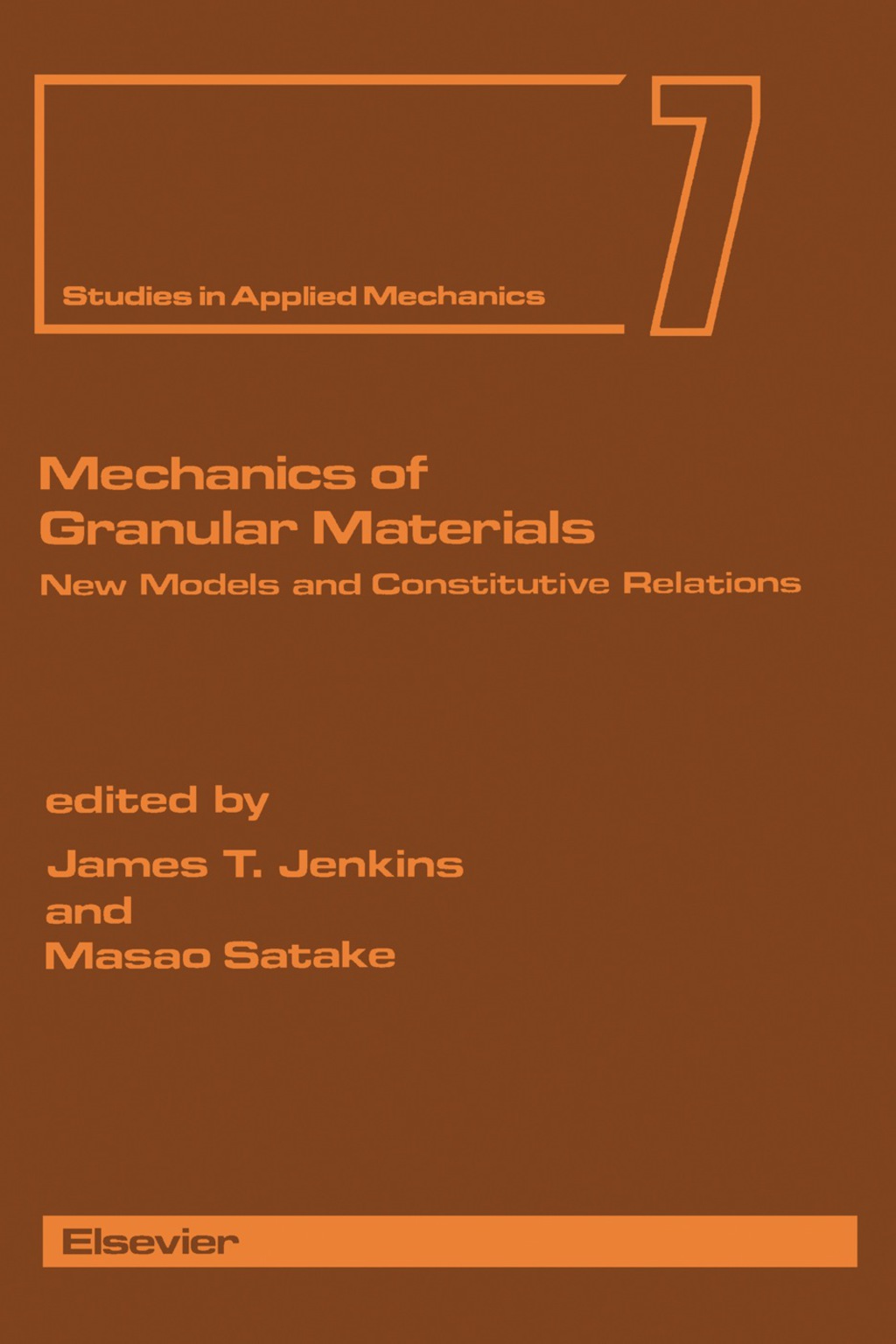 Mechanics of Granular Materials New Models and Constitutive Relations  â€“ PDF/EPUB Version Downloadable