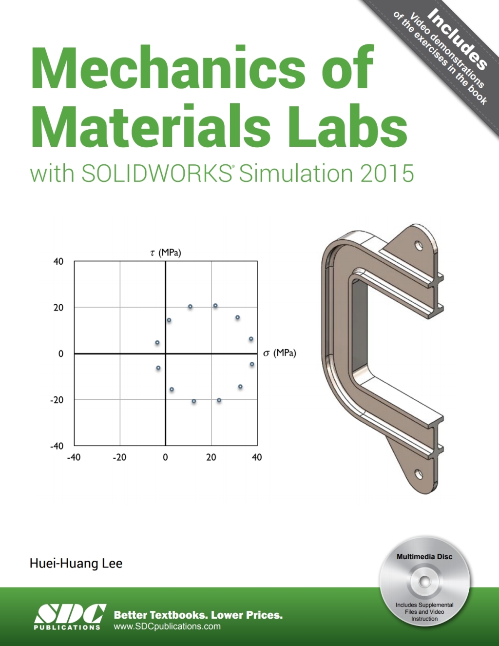 Mechanics of Materials Labs with SOLIDWORKS Simulation 2015 3rd Edition â€“ PDF/EPUB Version Downloadable