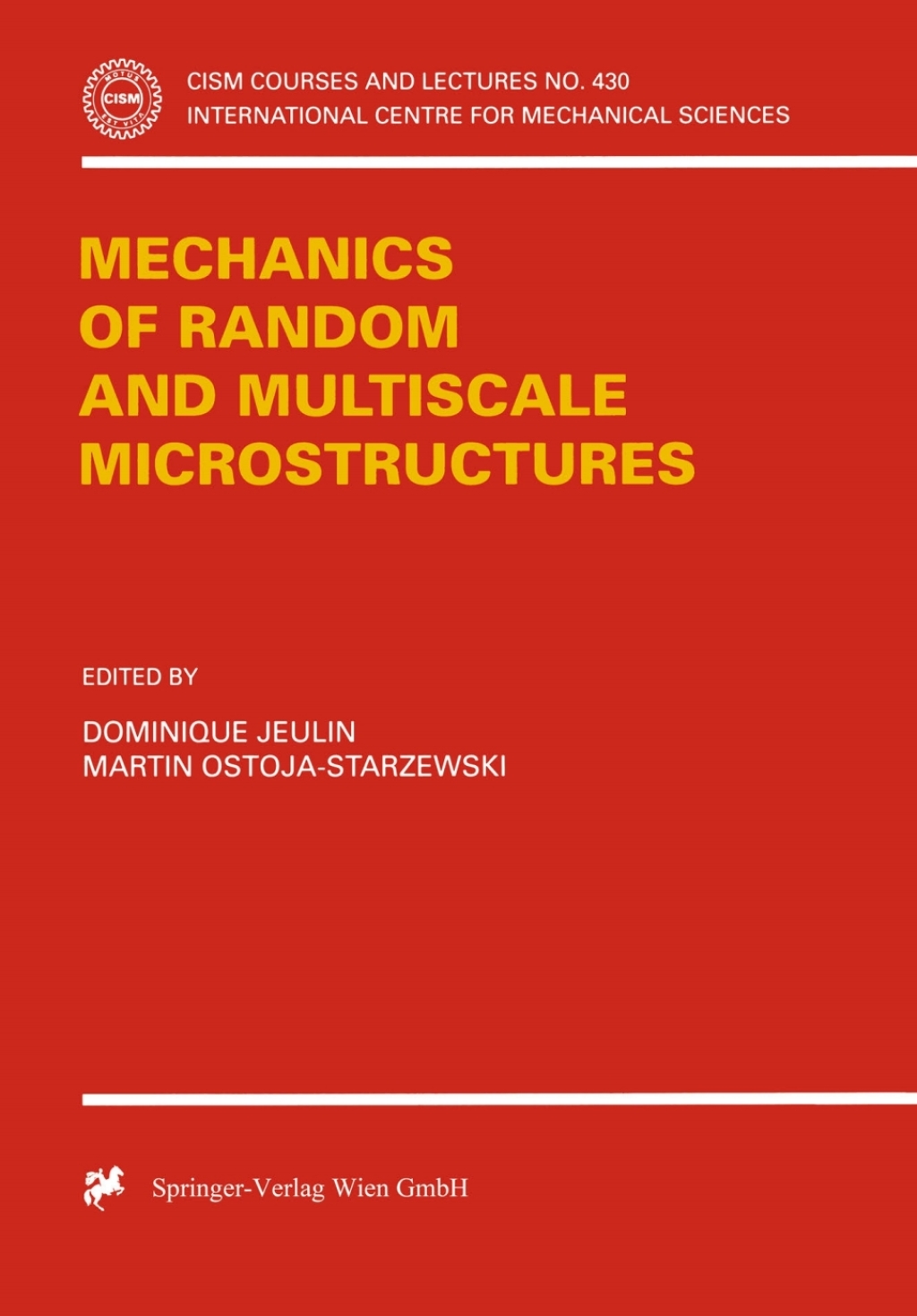 Mechanics of Random and Multiscale Microstructures 1st Edition â€“ PDF/EPUB Version Downloadable