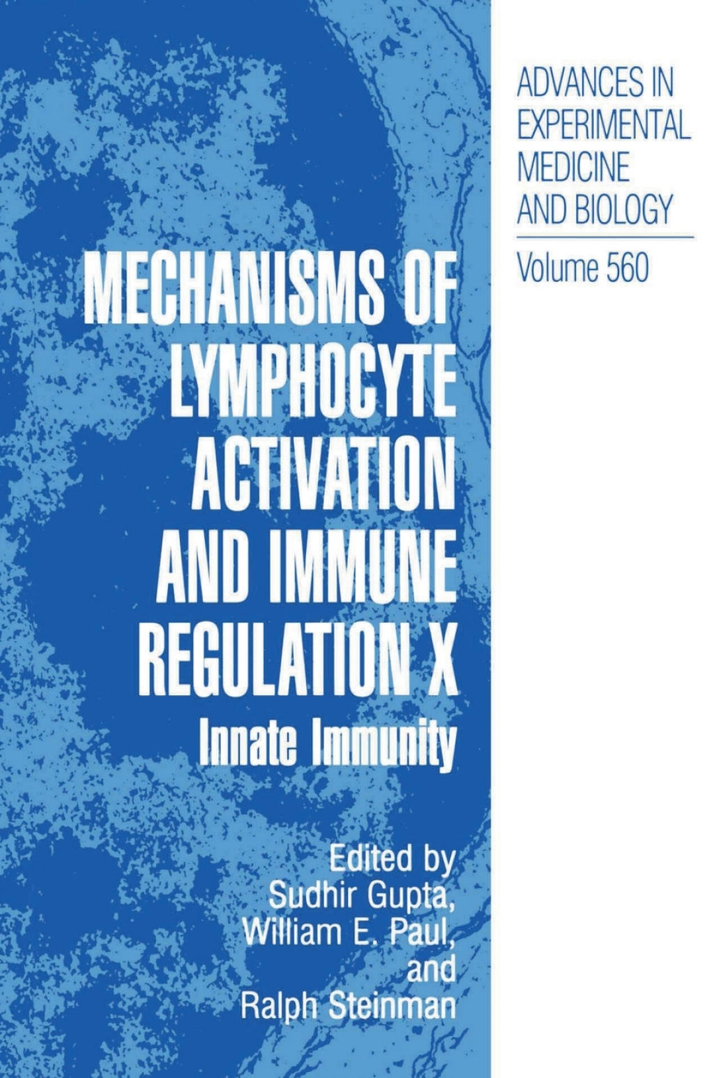 Mechanisms of Lymphocyte Activation and Immune Regulation X Innate Immunity 1st Edition â€“ PDF/EPUB Version Downloadable