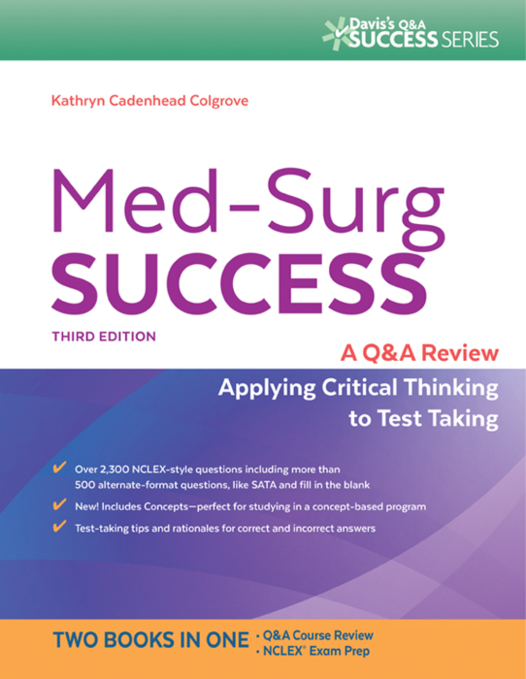 Med-Surg Success: A Q&A Review Applying Critical Thinking to Test Taking 3rd Edition â€“ PDF/EPUB Version Downloadable