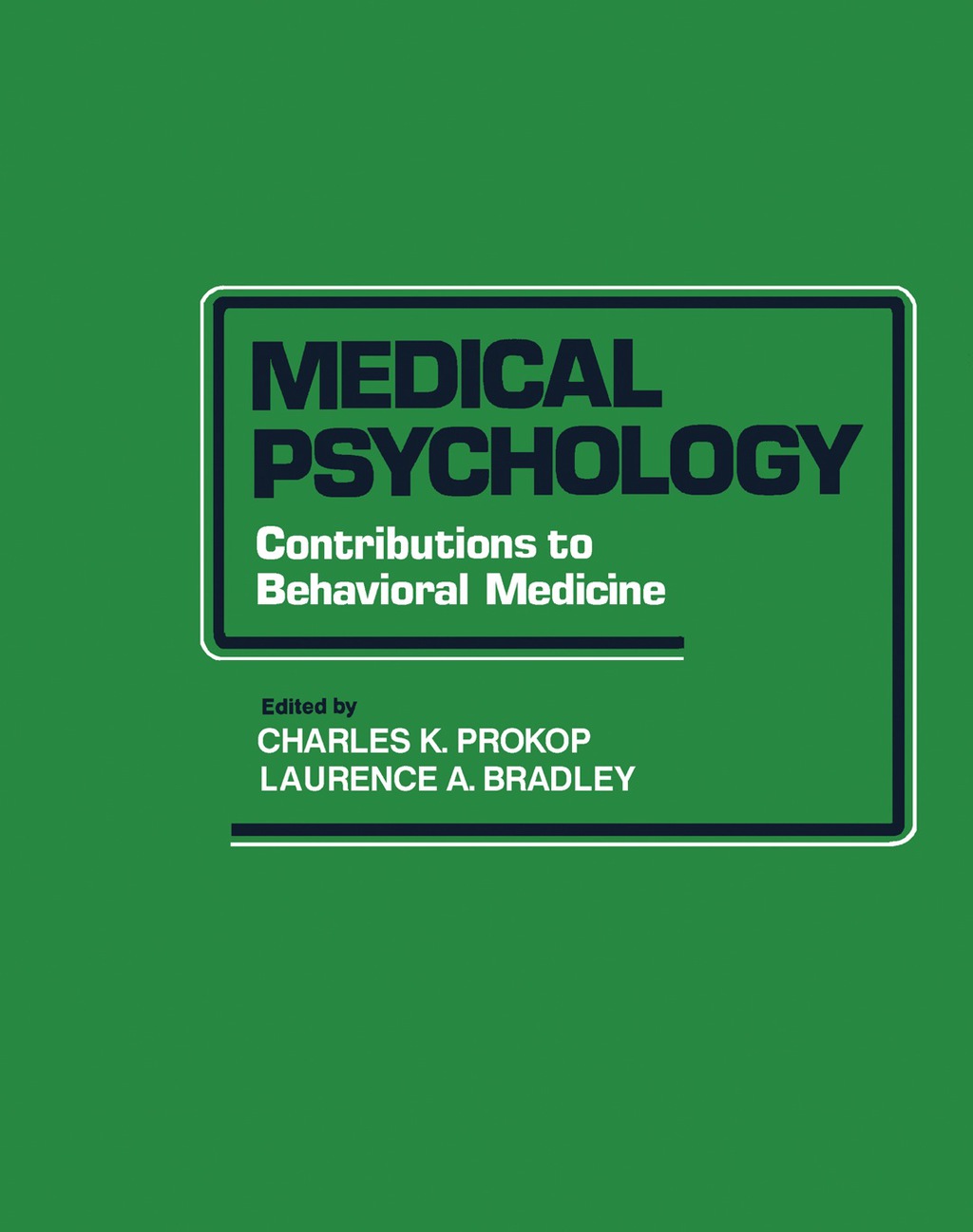 Medical Psychology Contributions to Behavioral Medicine  â€“ PDF/EPUB Version Downloadable