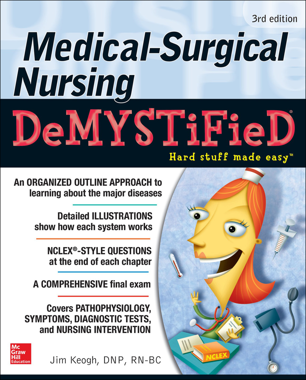 Medical-Surgical Nursing Demystified, Third Edition 3rd Edition â€“ PDF/EPUB Version Downloadable