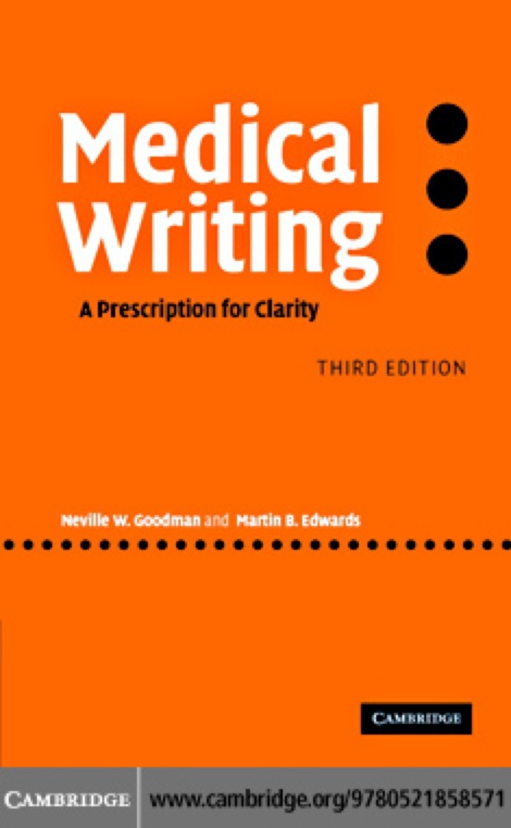 Medical Writing A Prescription for Clarity 3rd Edition â€“ PDF/EPUB Version Downloadable