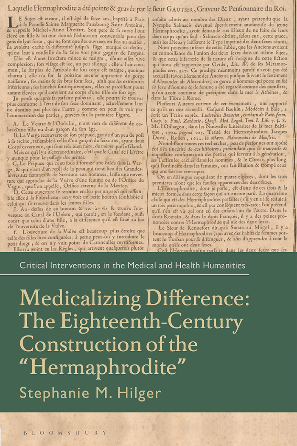 Medicalizing Difference The Eighteenth-Century Construction of the "Hermaphrodite" 1st Edition â€“ PDF/EPUB Version Downloadable
