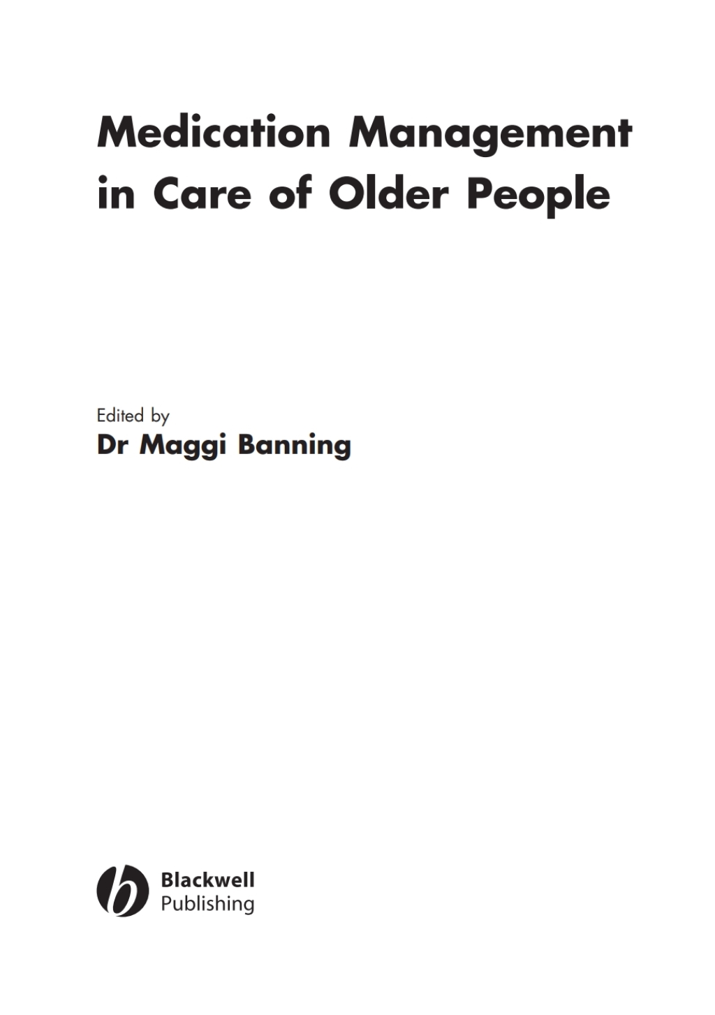 Medication Management in Care of Older People 1st Edition â€“ PDF/EPUB Version Downloadable