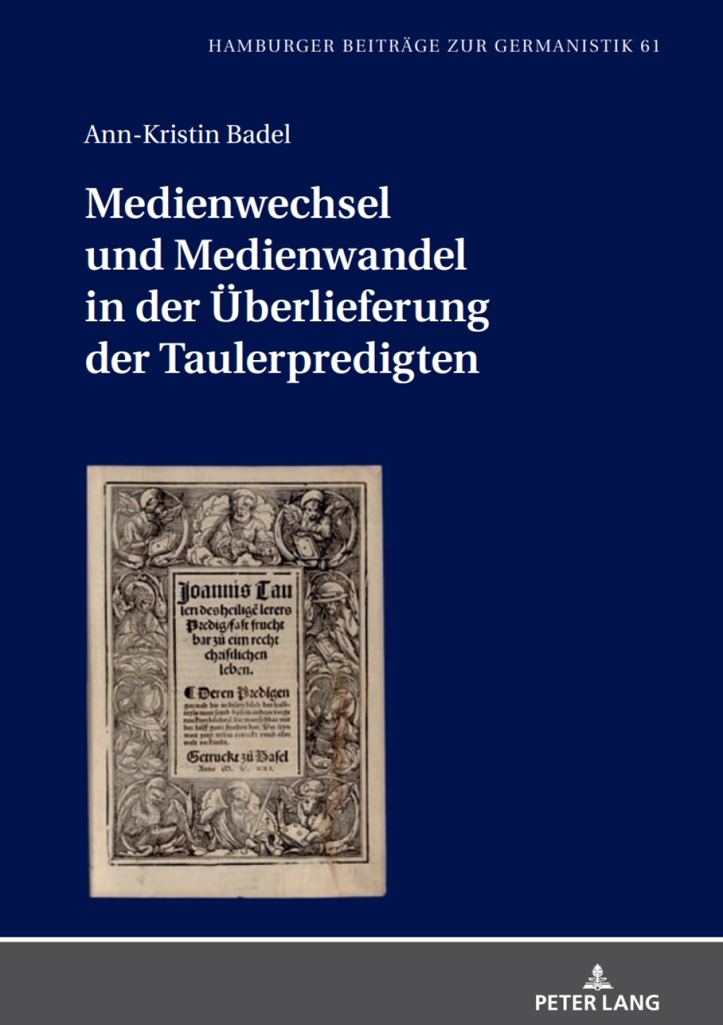 Medienwechsel und Medienwandel in der Ueberlieferung der Taulerpredigten 1st Edition â€“ PDF/EPUB Version Downloadable