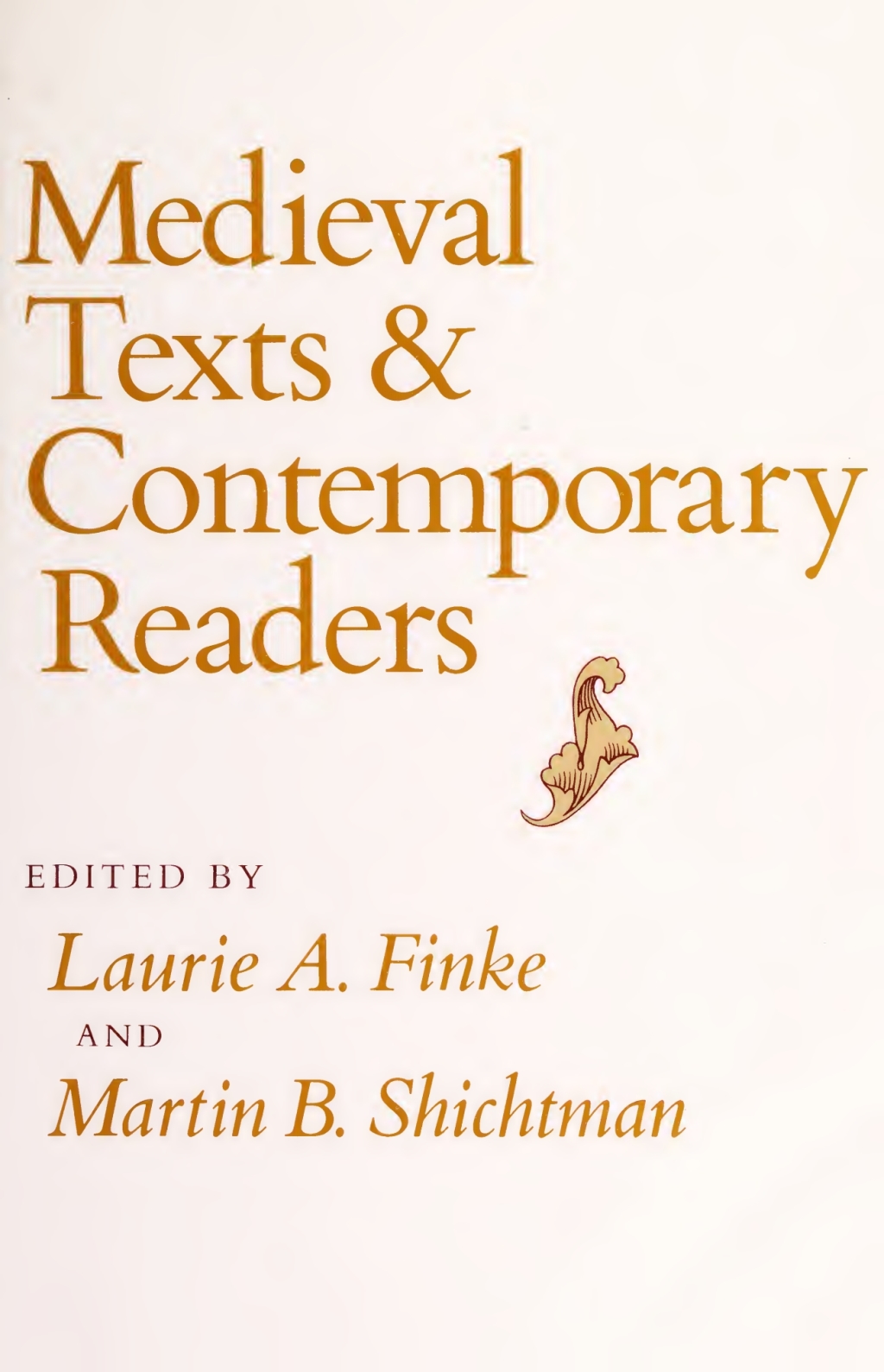Medieval Texts and Contemporary Readers  â€“ PDF/EPUB Version Downloadable