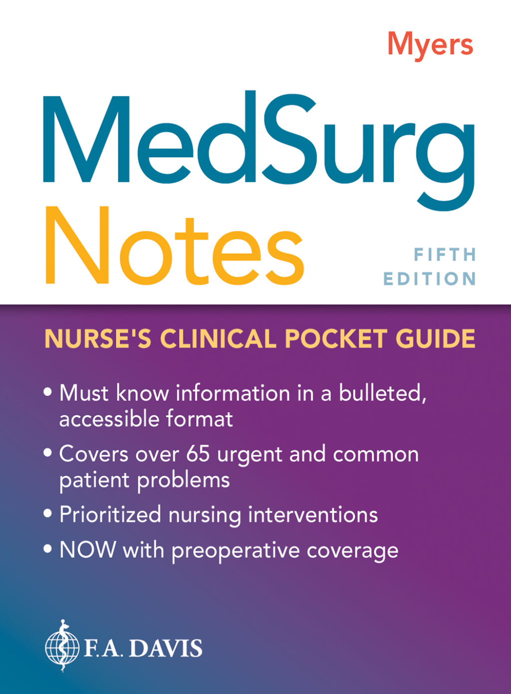 MedSurg Notes Nurse's Clinical Pocket Guide 5th Edition â€“ PDF/EPUB Version Downloadable