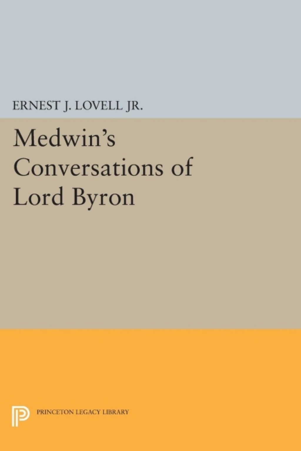 Medwin's Conversations of Lord Byron  â€“ PDF/EPUB Version Downloadable
