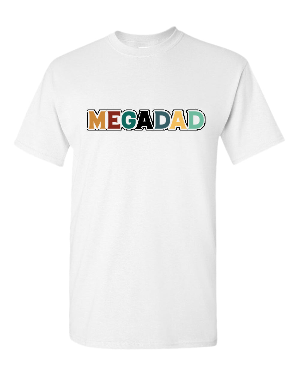 Mega dad t-shirt, daddy t-shirt