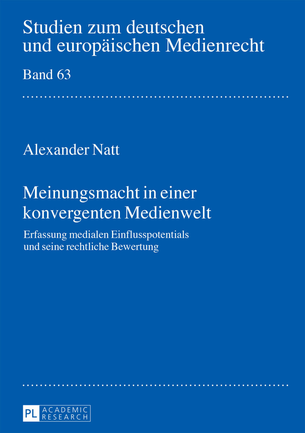 Meinungsmacht in einer konvergenten Medienwelt Erfassung medialen Einflusspotentials und seine rechtliche Bewertung 1st Edition â€“ PDF/EPUB Version Downloadable