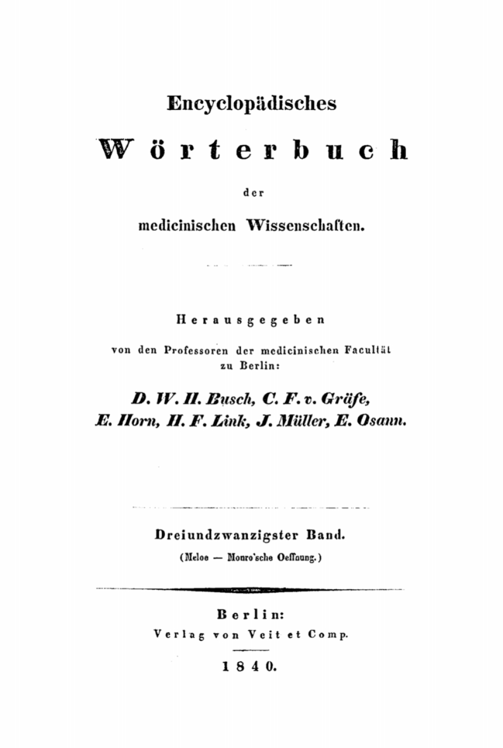 Meloe - Monro'sche Oeffnung 1st Edition â€“ PDF/EPUB Version Downloadable