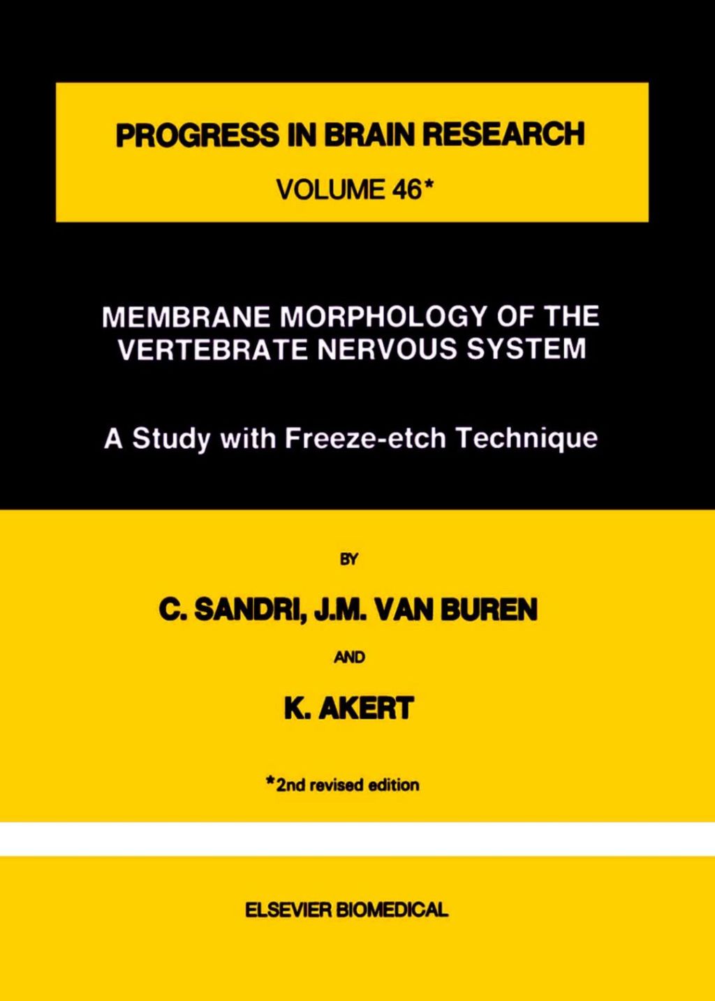 Membrane Morphology of the Vertebrate Nervous System: A Study with Freeze-etch Technique  â€“ PDF/EPUB Version Downloadable