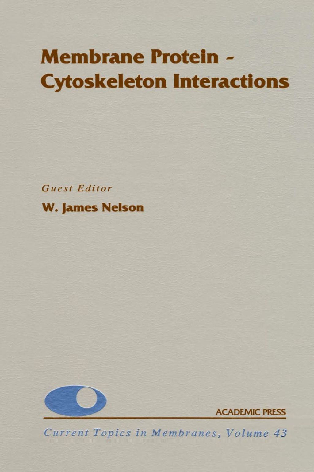 Membrane Protein-Cytoskeleton Interactions  â€“ PDF/EPUB Version Downloadable