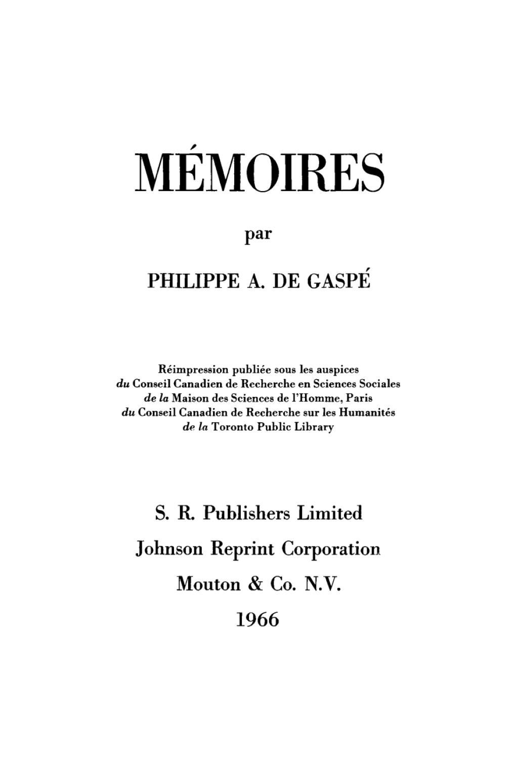 Memoires 1st Edition â€“ PDF/EPUB Version Downloadable