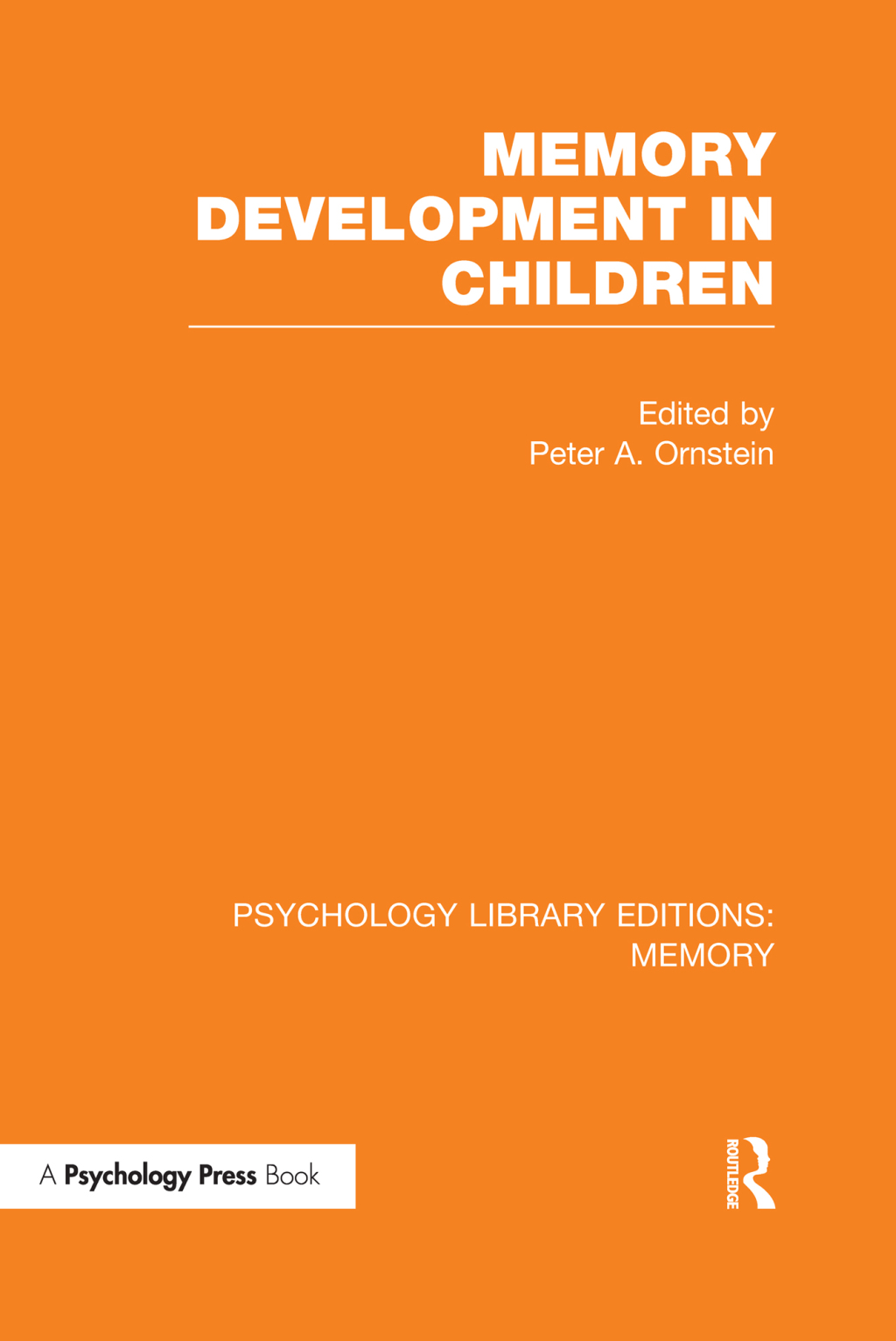 Memory Development in Children (PLE: Memory) 1st Edition â€“ PDF/EPUB Version Downloadable