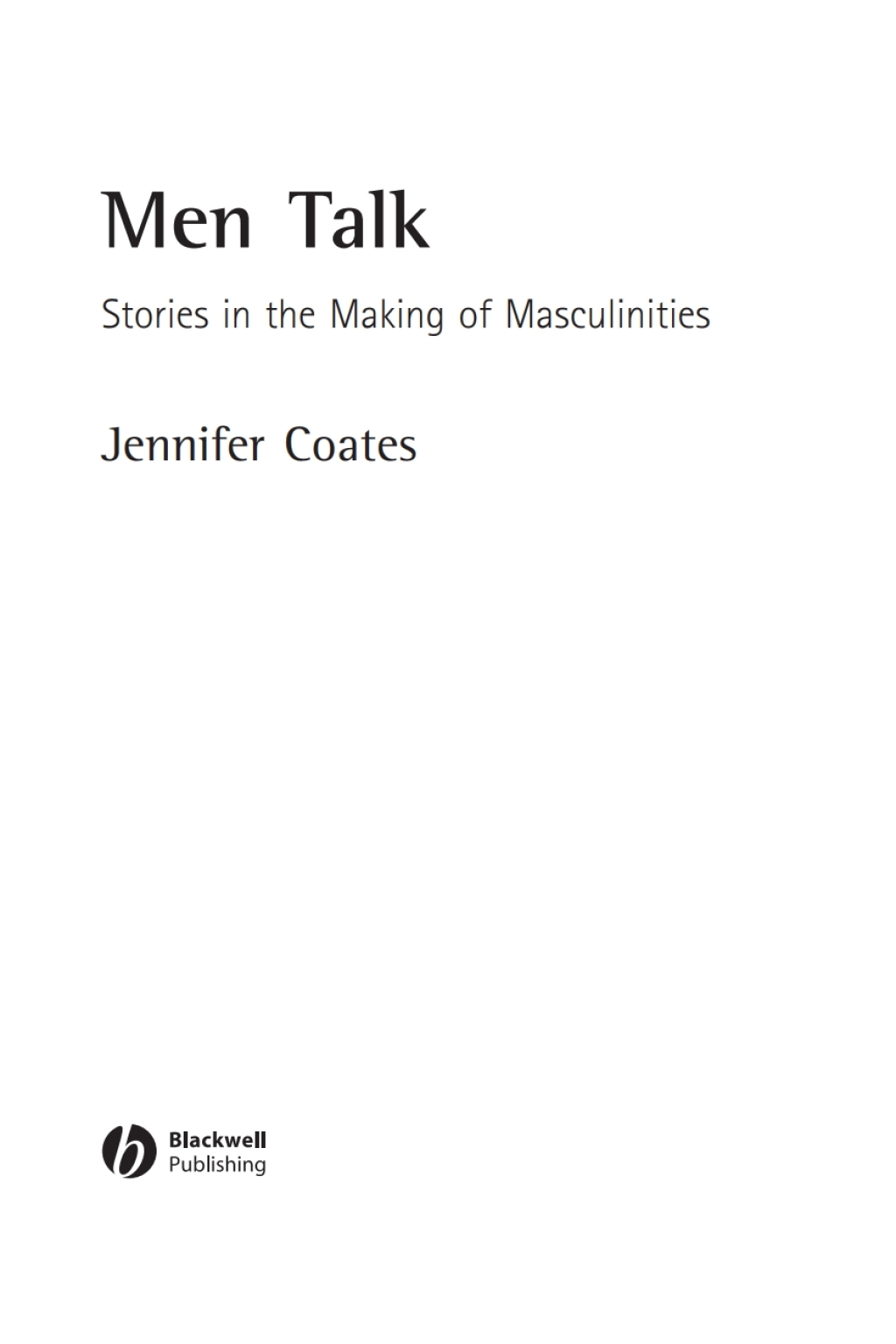 Men Talk Stories in the Making of Masculinities 1st Edition â€“ PDF/EPUB Version Downloadable