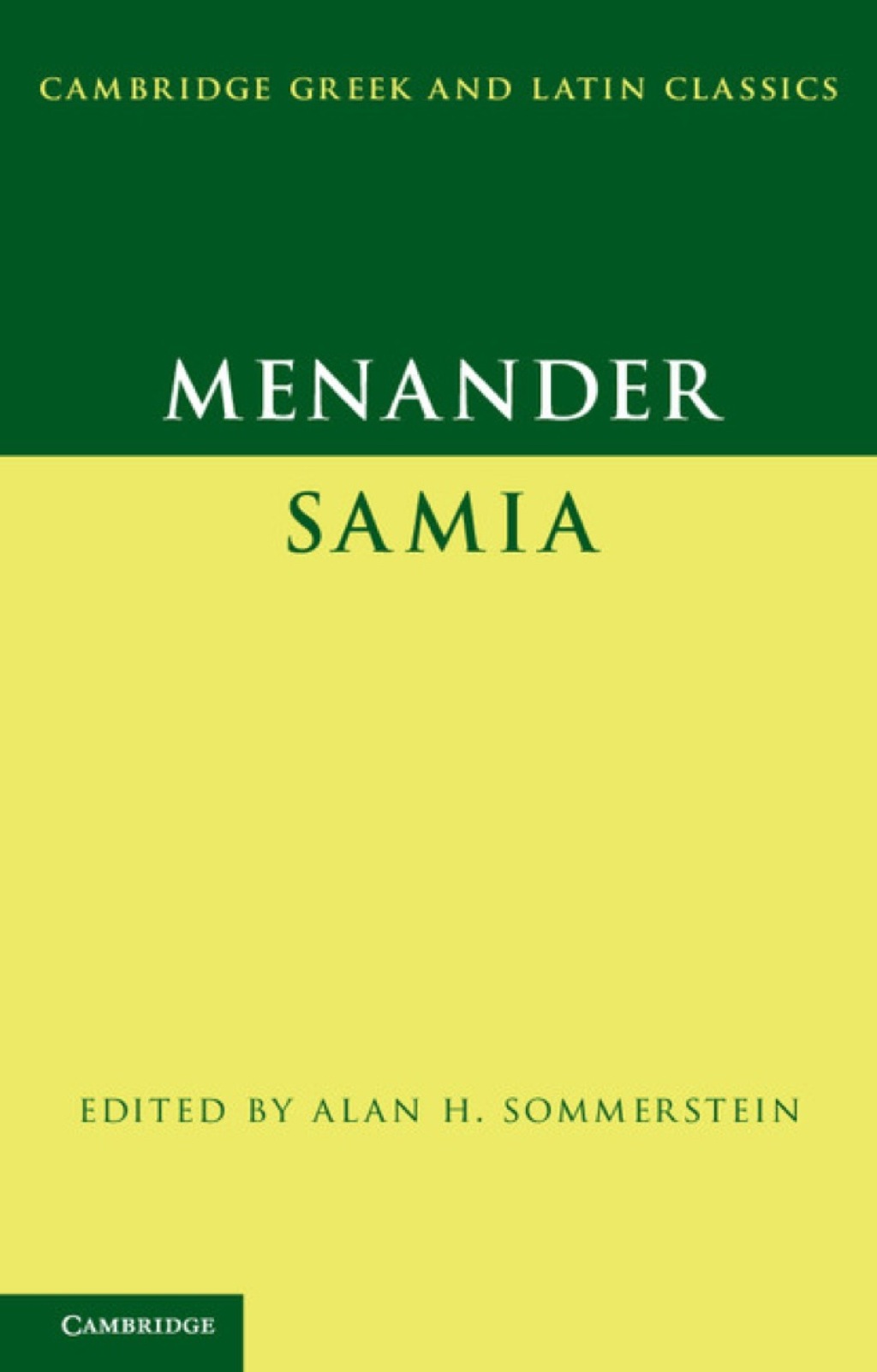 Menander: Samia (The Woman from Samos)  â€“ PDF/EPUB Version Downloadable