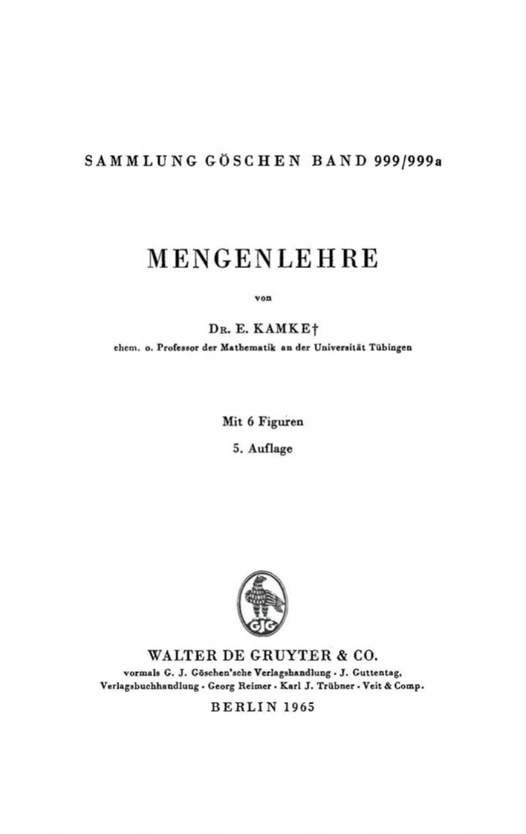 Mengenlehre 5th Edition â€“ PDF/EPUB Version Downloadable