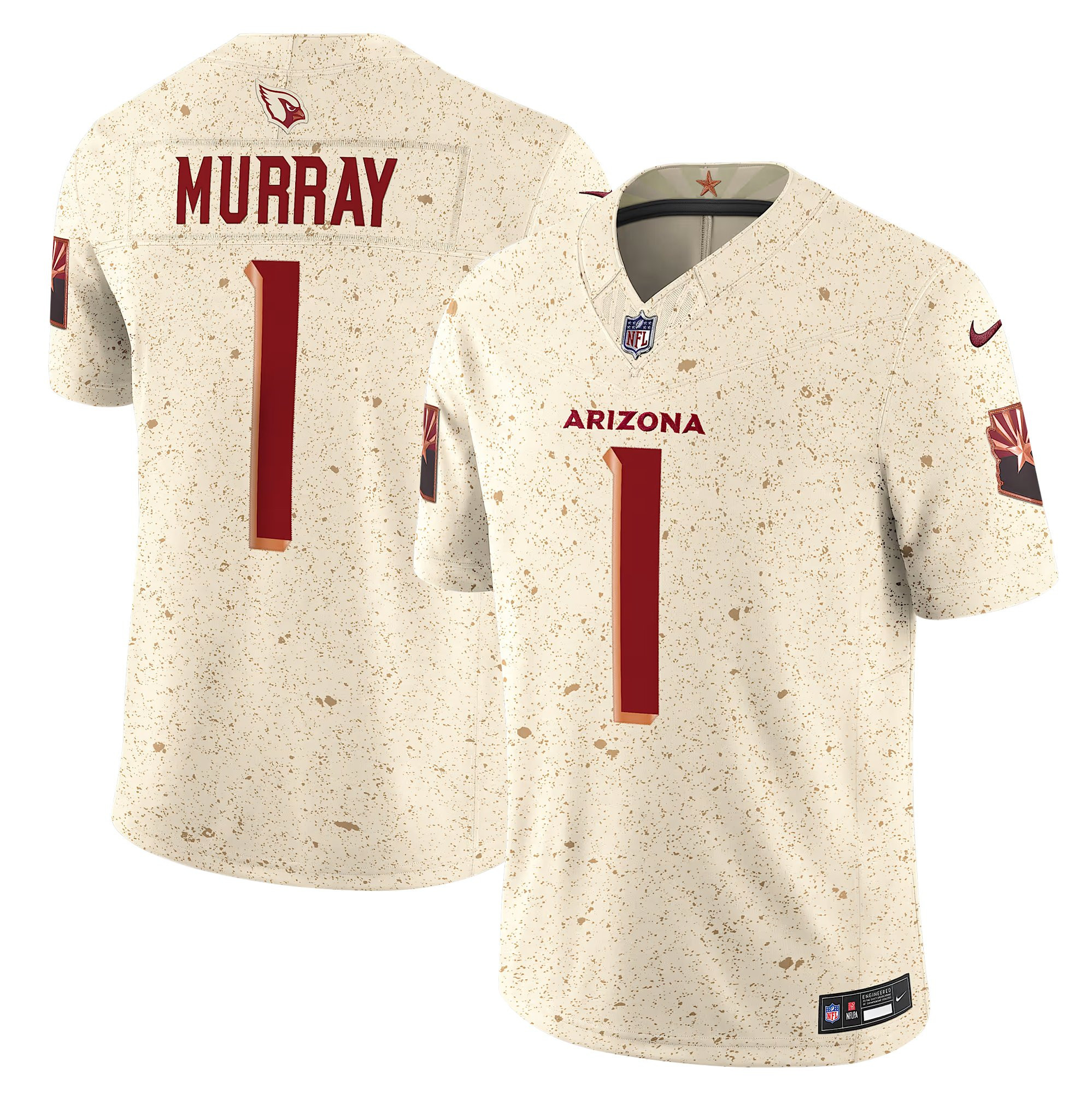 Men's Arizona Cardinals 2025 Rivalries Vapor Limited Kyler Murray Jersey - All Stitched