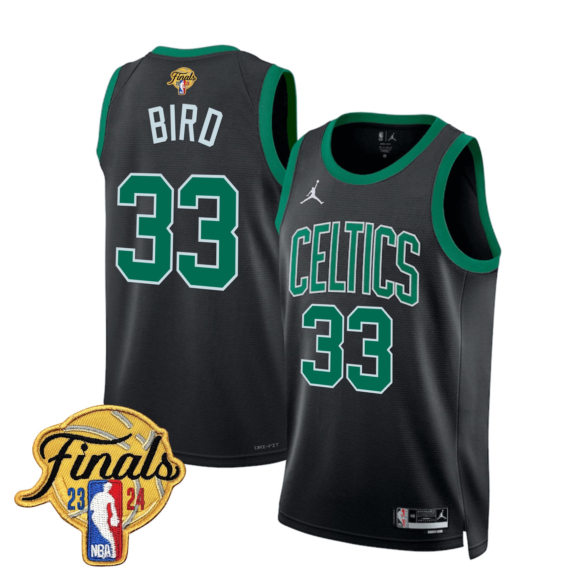 Men's Boston Celtics 2024 Finals Patch Swingman Jersey - All Stitched - Image 20