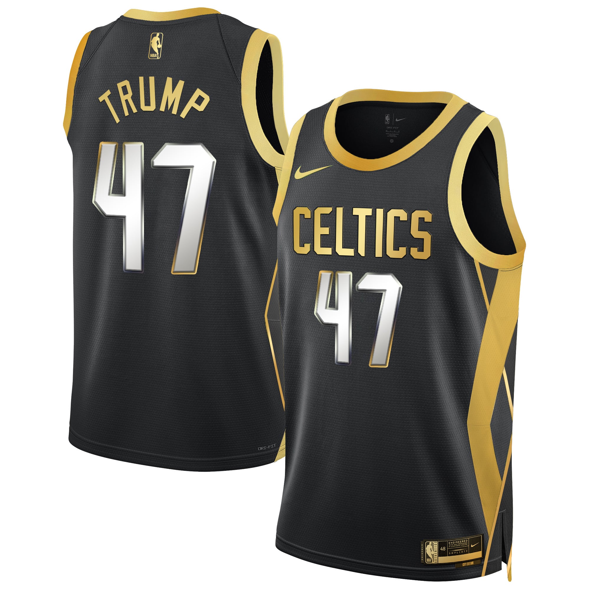 Men's Boston Celtics 2024/25 City Edition Swingman Jersey - All Stitched - Image 7