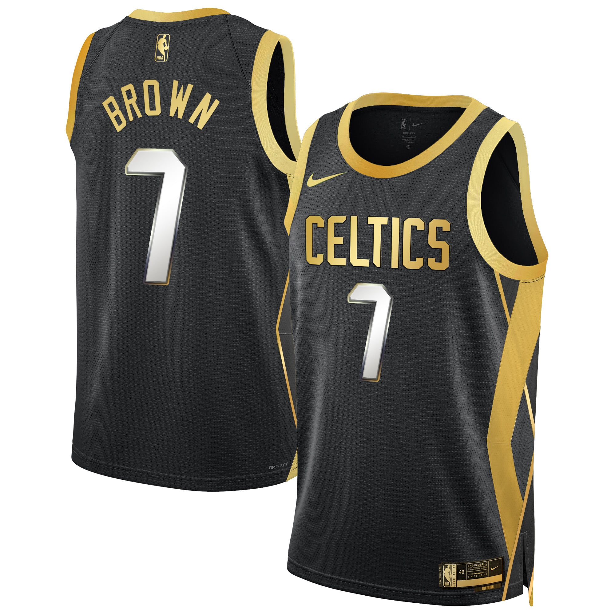Men's Boston Celtics 2024/25 City Edition Swingman Jersey - All Stitched - Image 3