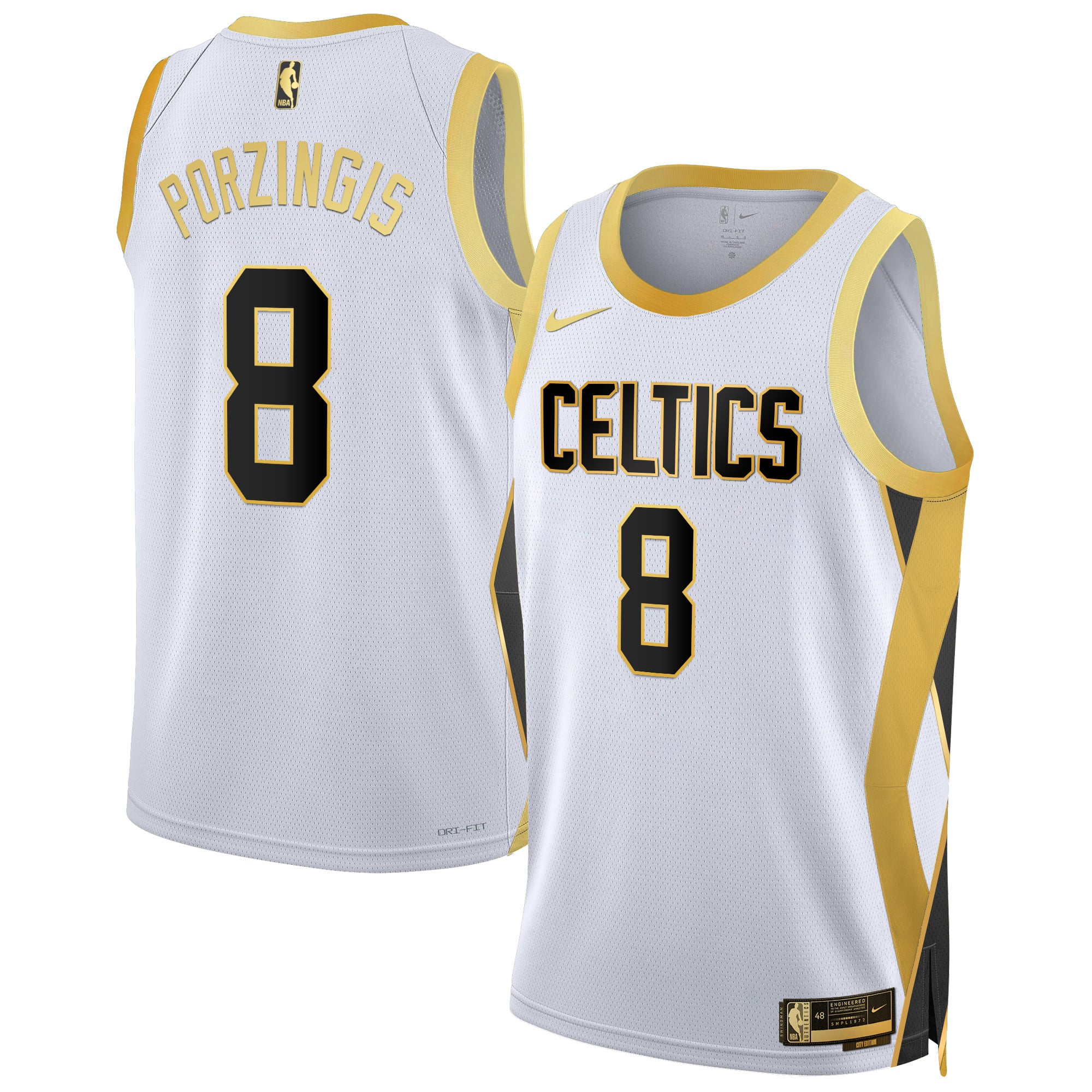 Men's Boston Celtics 2024/25 City Edition Swingman Jersey - All Stitched - Image 12