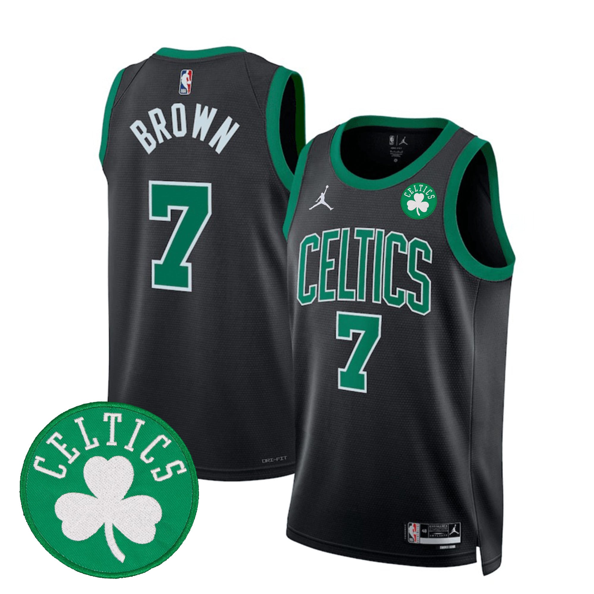 Men's Boston Celtics Swingman Jersey - All Stitched - Image 17