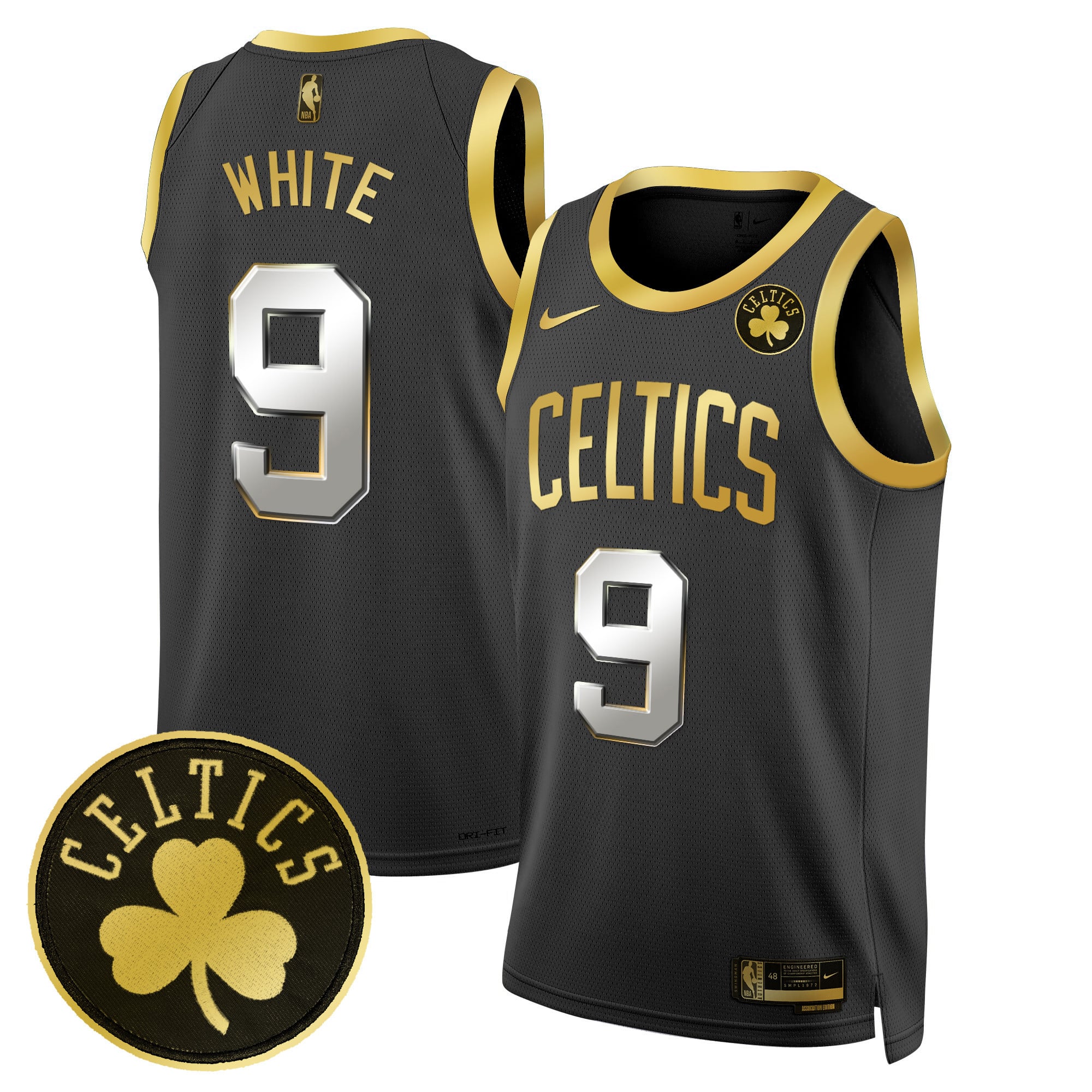 Men's Boston Celtics Swingman Jersey - All Stitched - Image 9