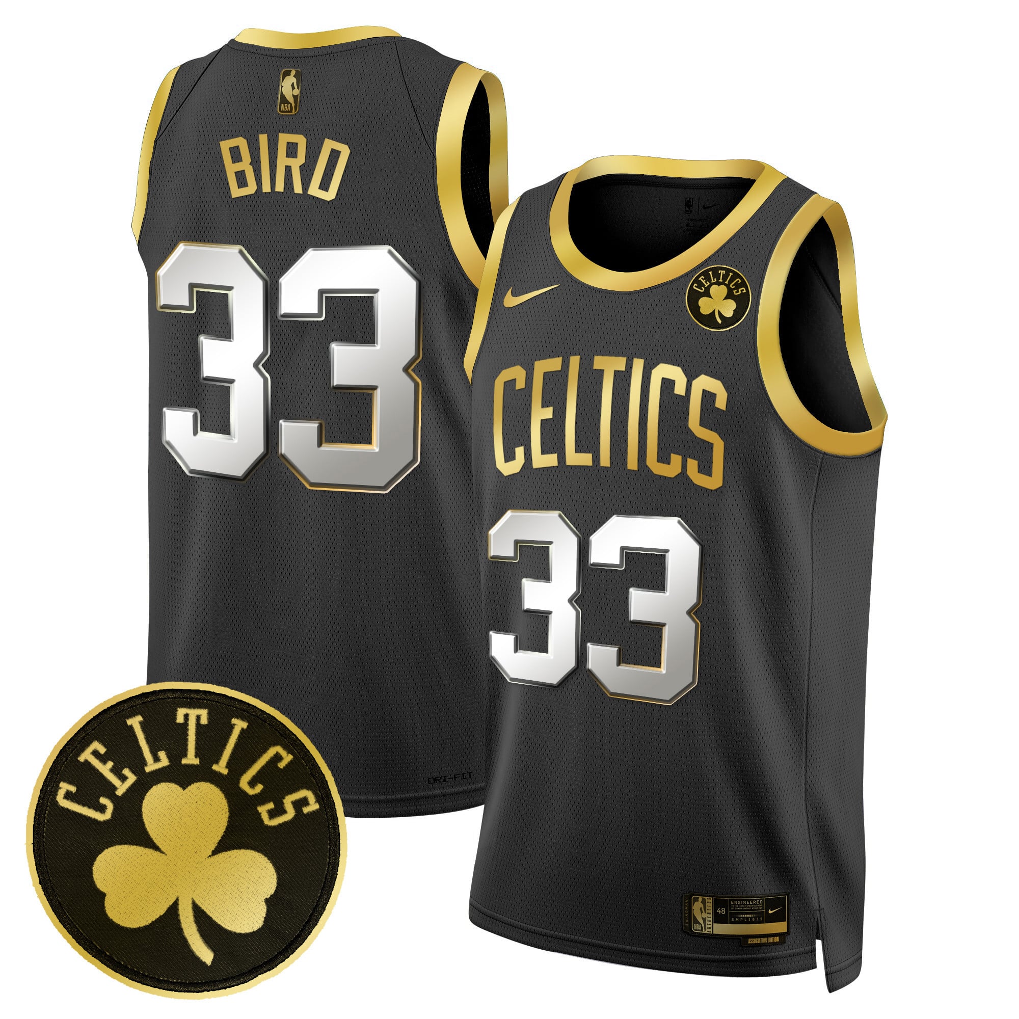 Men's Boston Celtics Swingman Jersey - All Stitched - Image 13