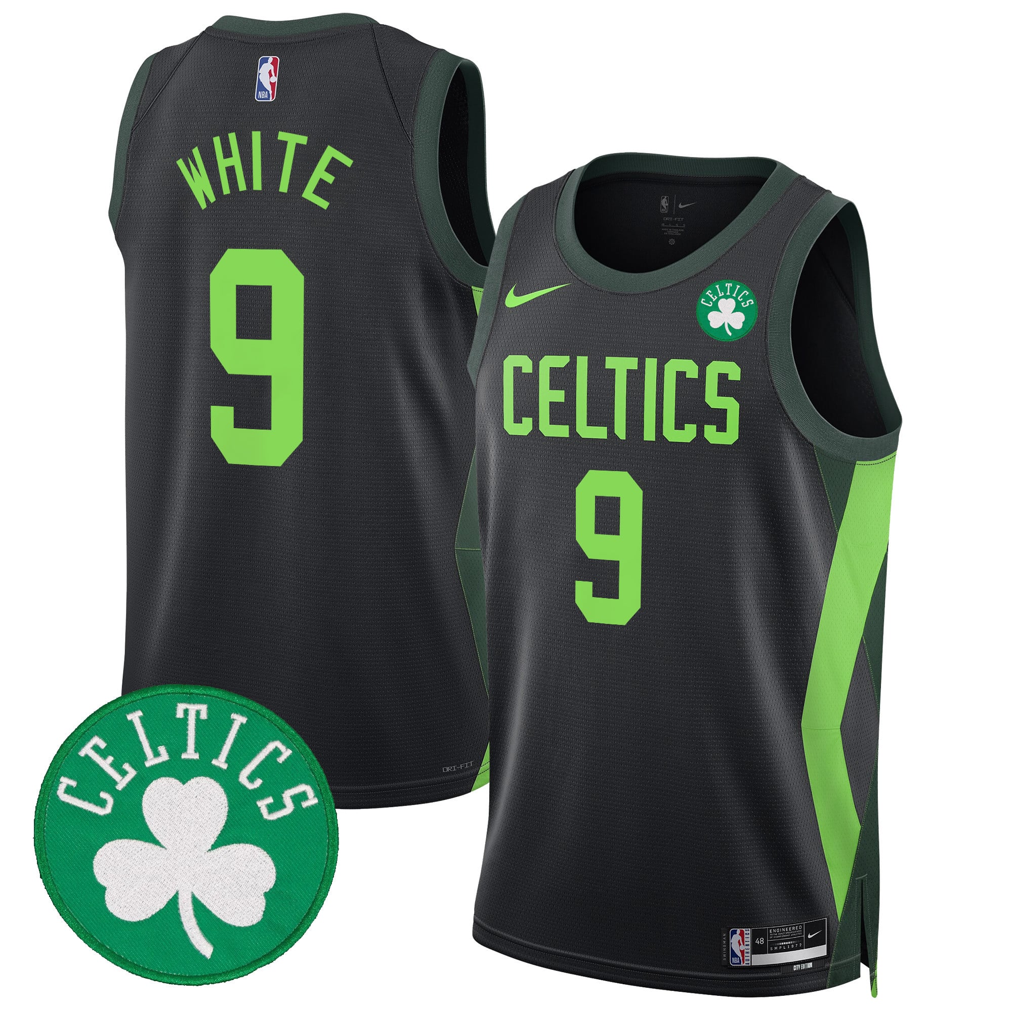 Men's Boston Celtics Swingman Jersey - All Stitched - Image 37