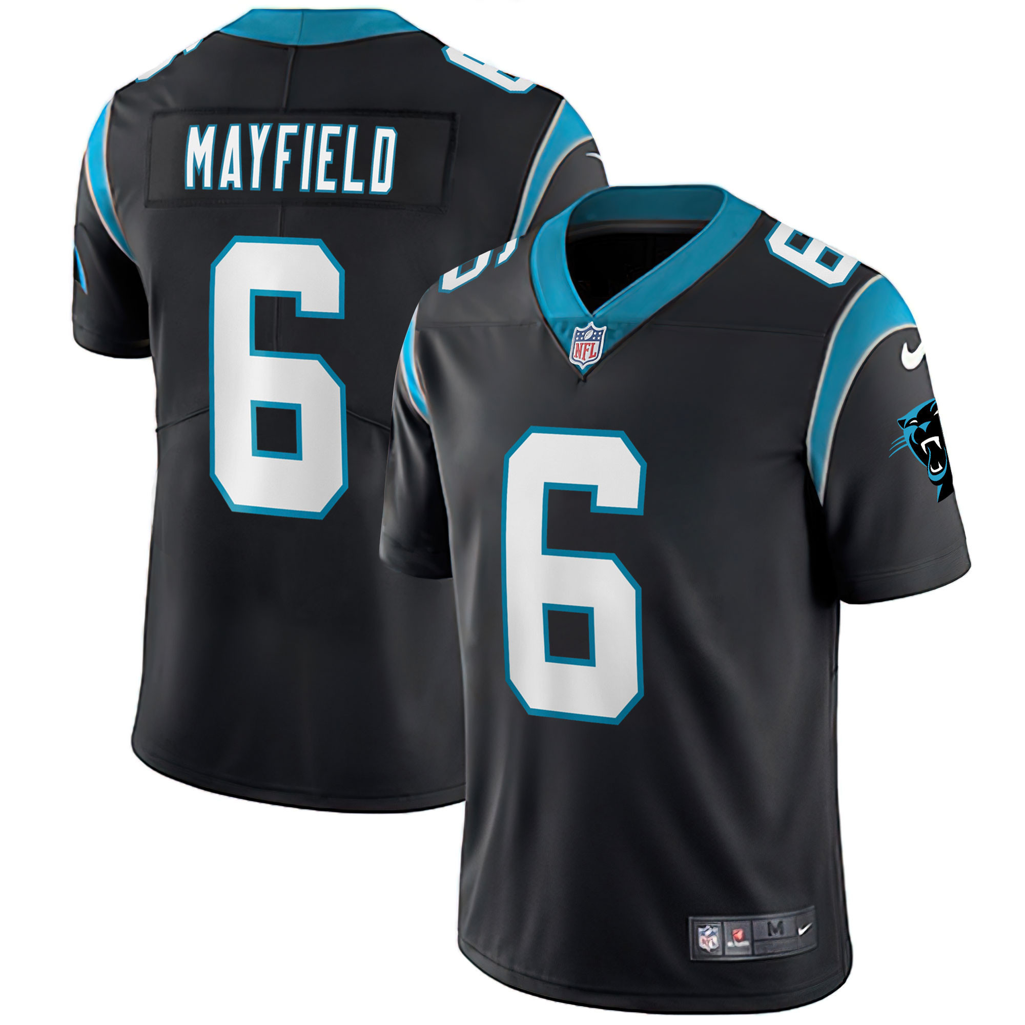 Men's Carolina Panthers Vapor Untouchable Limited Player Baker Mayfield Jersey - All Stitched