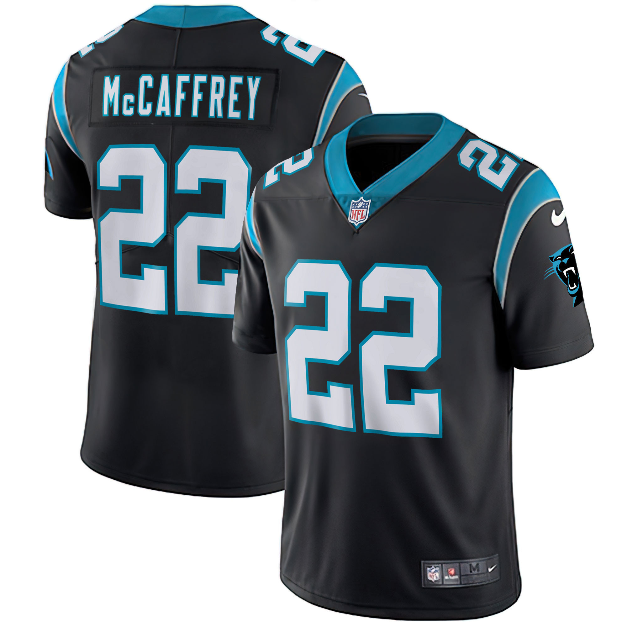 Men's Carolina Panthers Vapor Untouchable Limited Player Christian McCaffrey Jersey - All Stitched
