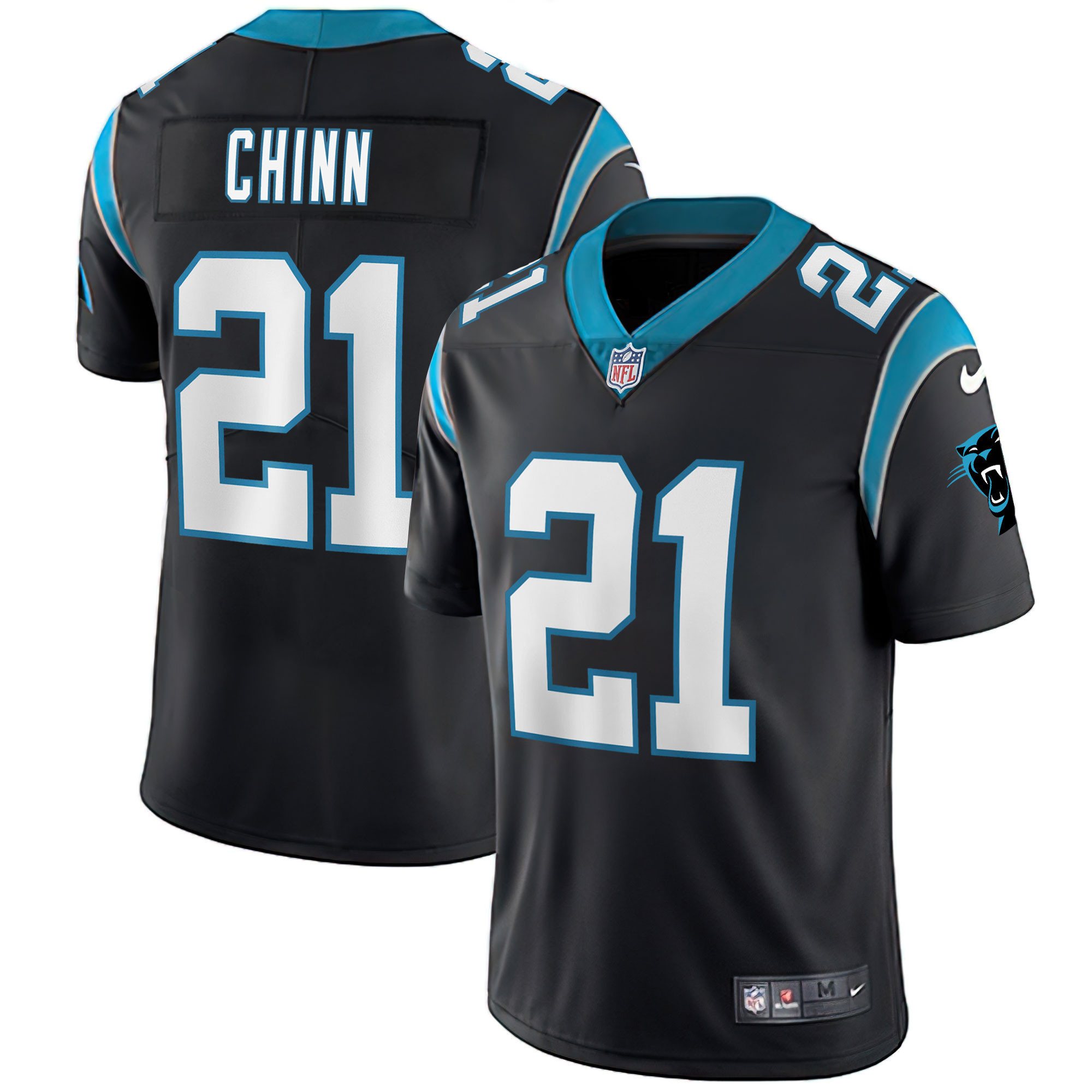 Men's Carolina Panthers Vapor Untouchable Limited Player Jeremy Chinn Jersey - All Stitched