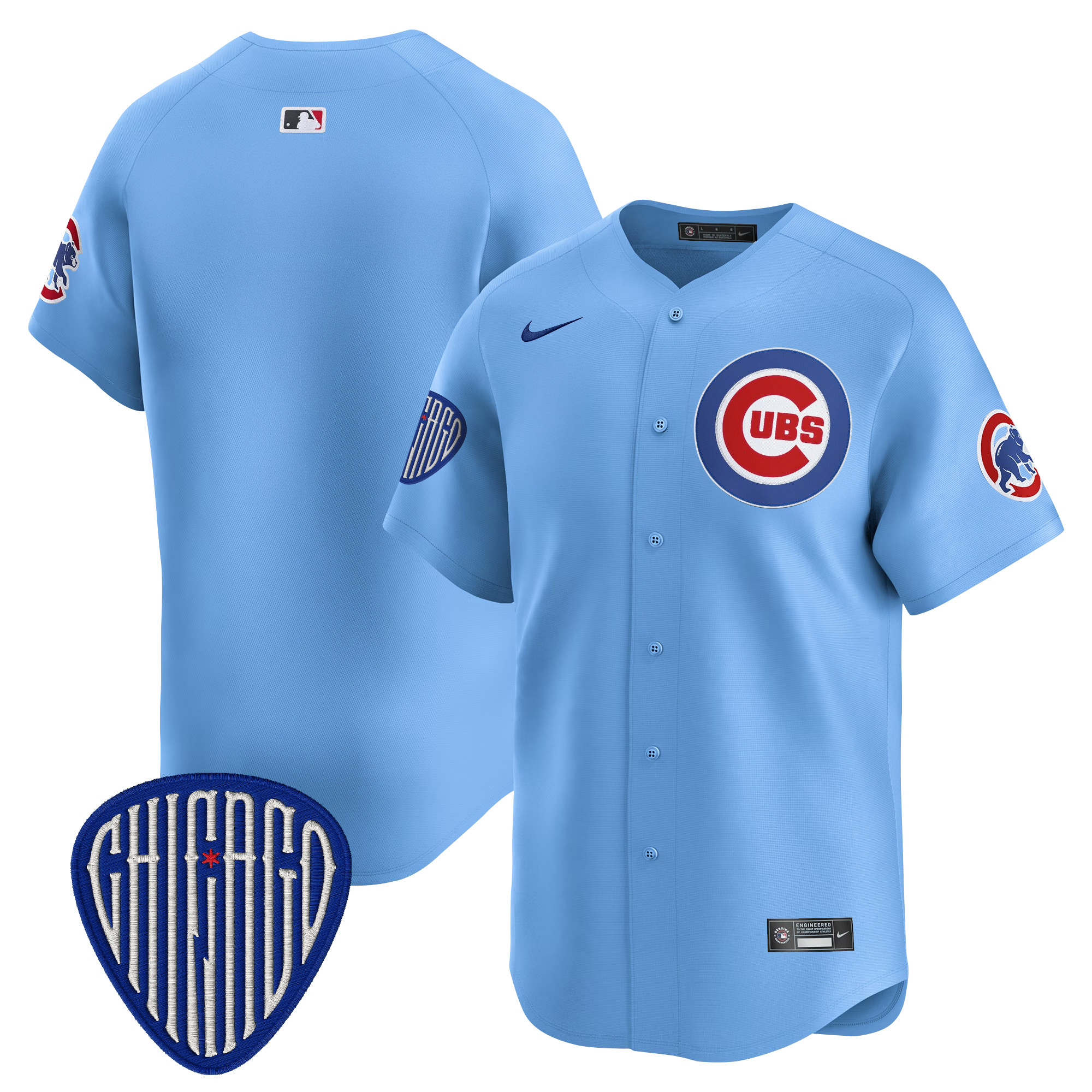 Men's Chicago Cubs 2025 Vapor Premier Limited Blue Jersey - All Stitched